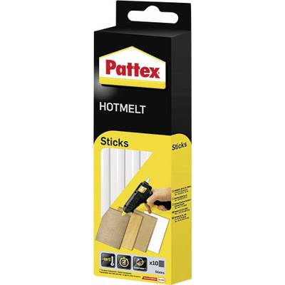 Pattex PTK6 Hot melt glue sticks 11 mm 200 mm Transparent 200 g 10 pc(s)
