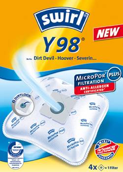 Swirl Y98 AirSpace Vacuum cleaner bag 4 pc(s)