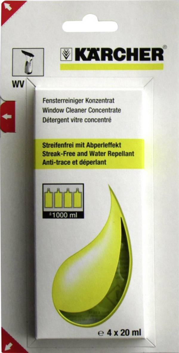 Kärcher Home & Garden RM 503 *KNA 4x20ml Fensterreinigerkonzen Windex concentrate