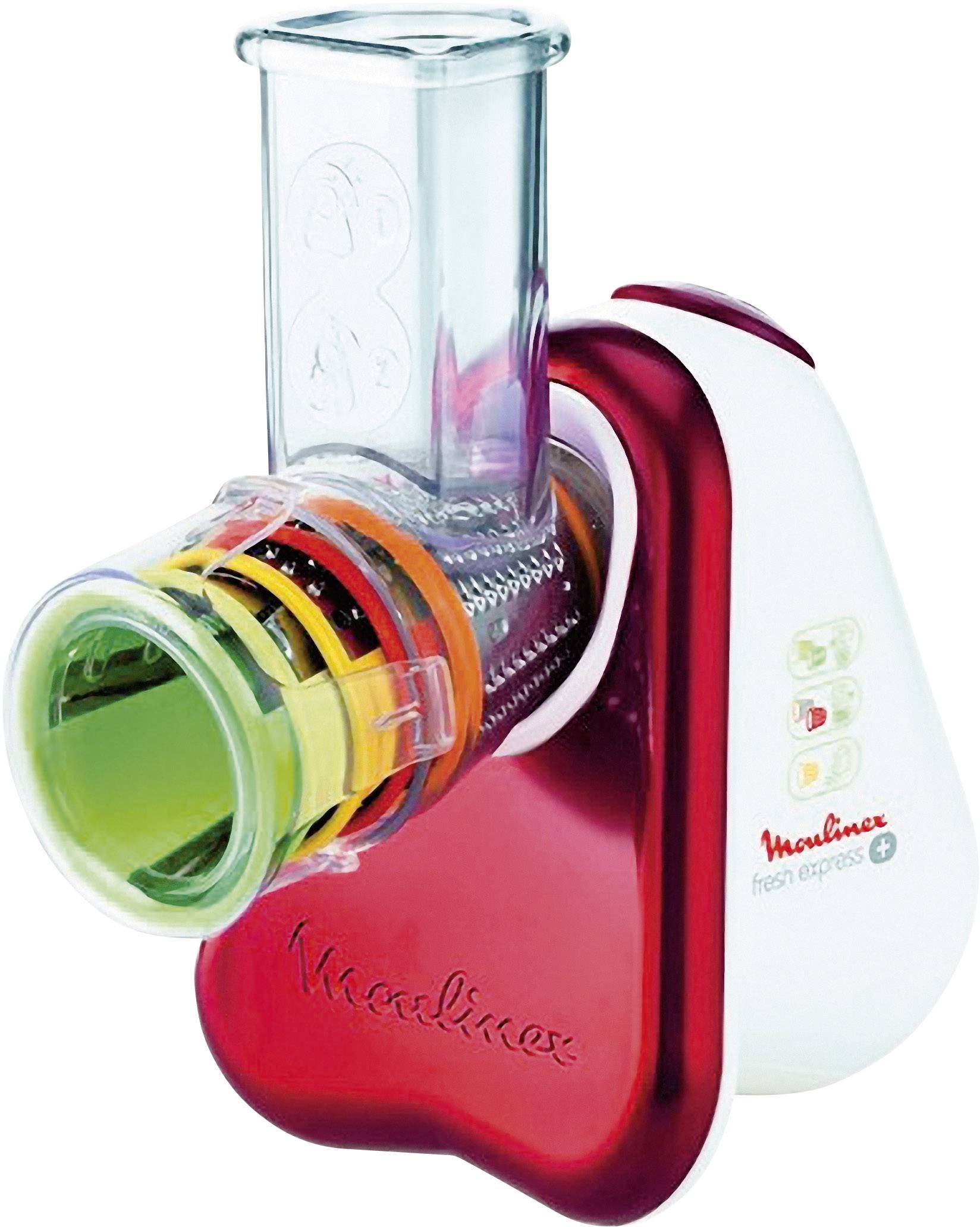 Moulinex DJ756G Fresh Expres Plus Food chopper 150 W Red, White-1