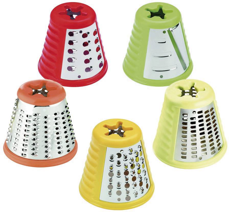 Moulinex DJ756G Fresh Expres Plus Food chopper 150 W Red, White-3