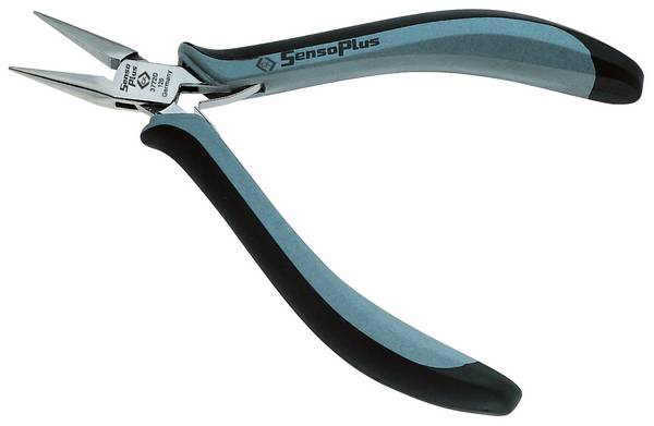 C.K T3772 1D120 SensoPlus ESD Snipe Nose Pliers 130mm