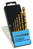 C.K T3293 HSS Metal twist drill bit set 6-piece 2 mm, 3 mm, 4 mm, 5 mm, 8 mm TiN DIN 338 Cylinder shank 1 Set