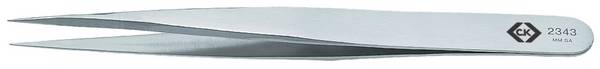 C.K T2343 Precision tweezers MM SA Pointed, fine 130 mm