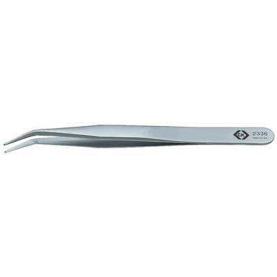 C.K T2336  Assembly tweezers  SM115 SA Slotted, curved (30°) 120 mm