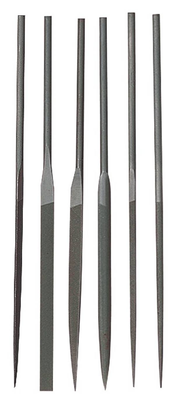 C.K T0124P C.K Needle File Set Of 6 Cut length 100 mm Length 140 mm 1 pc(s)