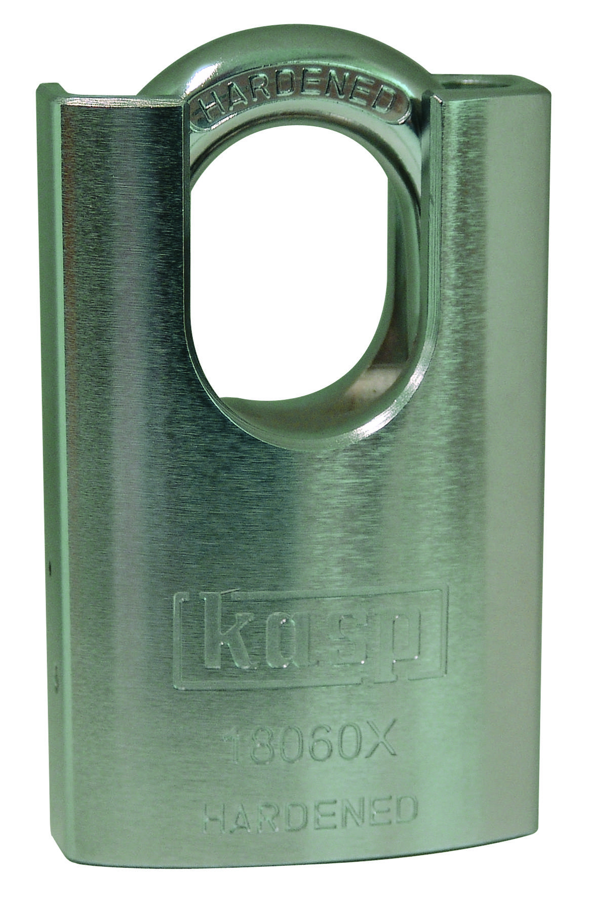 Kasp K18060XD Padlock keyed to differ Silver Key-0