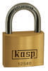 Kasp K12515A2 Padlock 15 mm keyed-alike Gold yellow Key