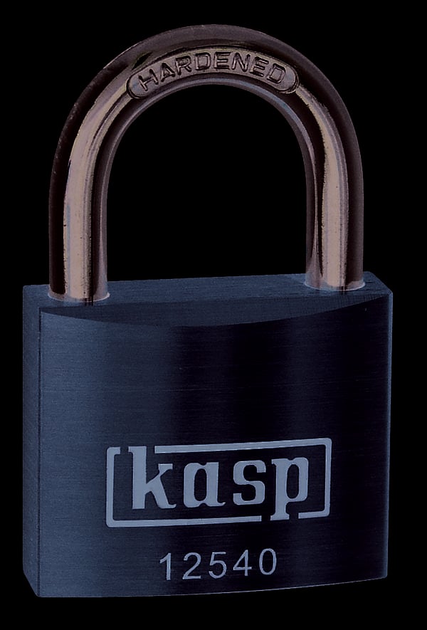 Kasp K12520 Padlock 20 mm keyed to differ Gold yellow Key