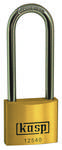 Premium Brass Padlock - 50x80mm - Long Shackle