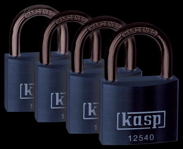 Kasp K12540D4 Padlock 40 mm keyed-alike Gold yellow Key