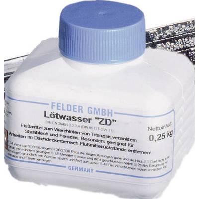 Felder Löttechnik ZD 250 Flux soldering liquid Content 250 g F-SW 11