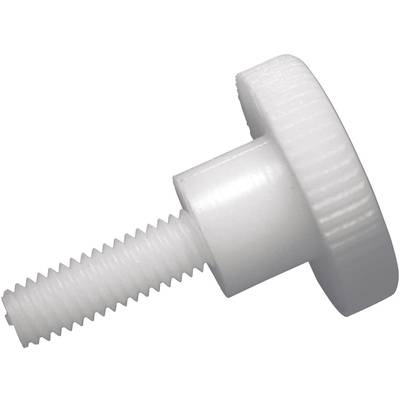 TOOLCRAFT  830395 Knurl head screws M4 20 mm  DIN 464   Plastic, Polyamide  10 pc(s)