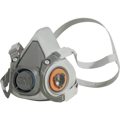 3M  6200M Half mask respirator w/o filter Size: M EN 140 DIN 140 