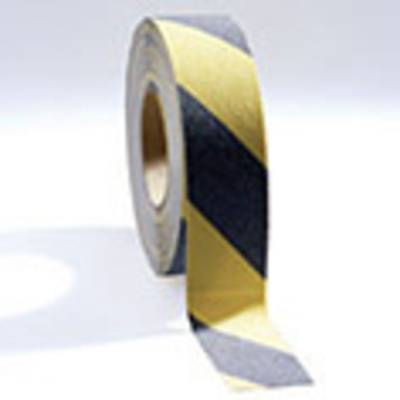 COBA Europe GF010702 Anti-Skid-Adhesive tape (L x W) 18.3 m x 50 mm Black, Yellow