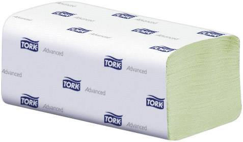 Полотенца бумажные tork 200шт комплект 15шт advanced 2-сл зелен,25x23,zz (v) 290178 (дисп600163,-283) (7322540012057)