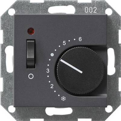 GIRA Insert Thermostat System 55, Standard 55, E2, Event, Event Transparent, Event Opaque, Esprit, ClassiX Anthracite 03-1