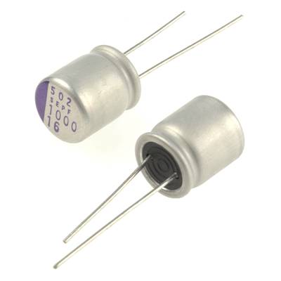 Panasonic 16SEPF1000M Electrolytic capacitor Radial lead  5 mm 1000 µF 16 V 20 % (Ø) 10 mm 1 pc(s) 
