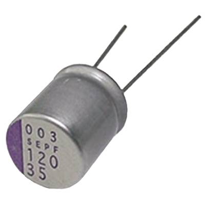 Panasonic 16SEPF150M Electrolytic capacitor Radial lead  2.5 mm 150 µF 16 V 20 % (Ø) 6.3 mm 1 pc(s) 