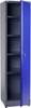Küpper 70397 Tool cupboard (large) (W x H x D) 455 x 1800 x 450 mm Blue, Silver