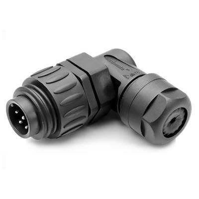  Amphenol  C016 30K006 100 12  Bullet connector  Plug, right angle  Total number of pins: 6 + PE  Series (round connect