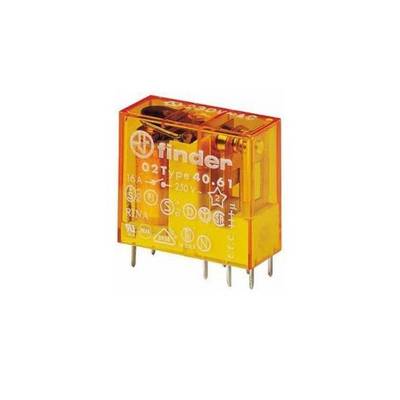 Finder 40.61.8.024.0000 PCB relay 24 V AC 16 A 1 change-over 1 pc(s)-0