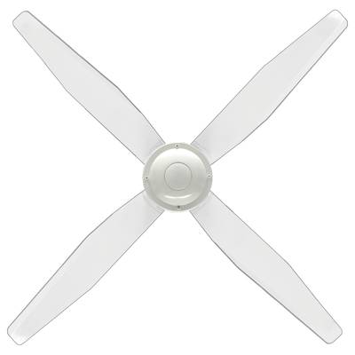 CasaFan Libelle Ceiling fan 82 W (Ø x H) 132 cm x 320 mm Paint white incl. remote control-3