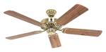 Ceiling Fan Classic Royal 132, polished brass