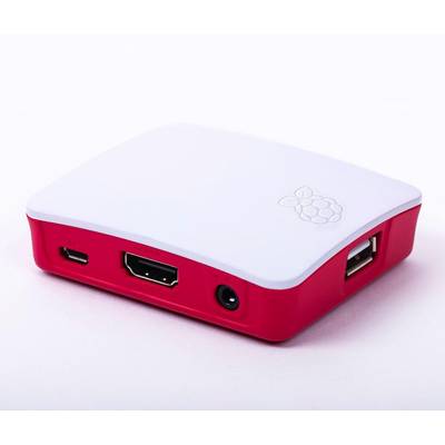 Raspberry Pi® RASPBERRY PI3A+ CASE SBC housing Suitable for: Raspberry Pi® A, Raspberry Pi® A+, Raspberry Pi® 3 A+ Red, -0