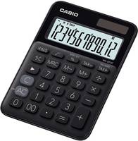 Casio MS-20UC Desk calculator Black Display (digits): 12 solar-powered, battery-powered (W x H x D) 105 x 23 x 149.5 mm-1