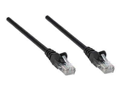Intellinet 318143 RJ45 Network cable, patch cable CAT 5e U/UTP 0.50 m Black 1 pc(s)-1