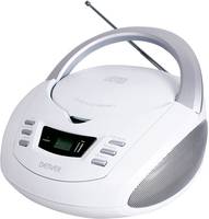 Denver TCU-211 Radio CD player FM AUX, USB, CD White-1
