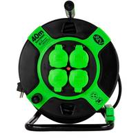 REV 0010217412 Cable reel 40.00 m Black PG plug-1