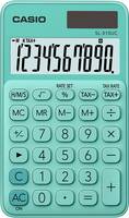 Casio SL-310UC Pocket calculator Green Display (digits): 10 solar-powered, battery-powered (W x H x D) 70 x 8 x 118 mm-1