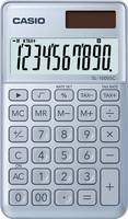 Casio SL-1000SC Pocket calculator Blue Display (digits): 10 solar-powered, battery-powered (W x H x D) 71 x 9 x 120 mm-1