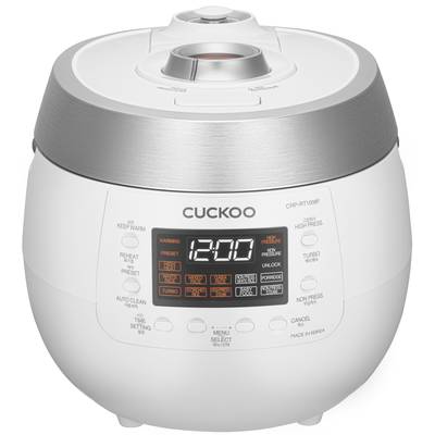 Cuckoo CRP-RT1008F Rice cooker White with display