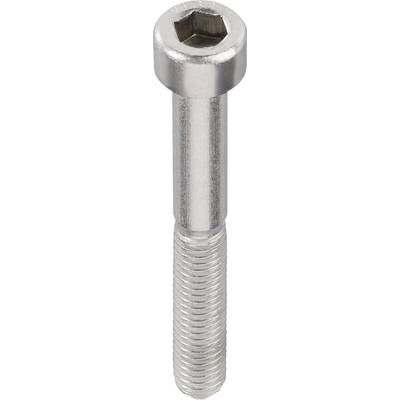TOOLCRAFT  888731 Allen screws M2.5 12 mm Hex socket (Allen) DIN 912   Stainless steel A2 1 pc(s)