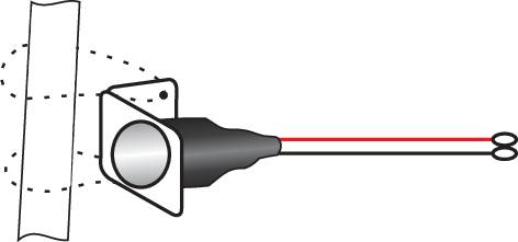 BAAS Motorcycle on-board power socket connection set ZA20-3