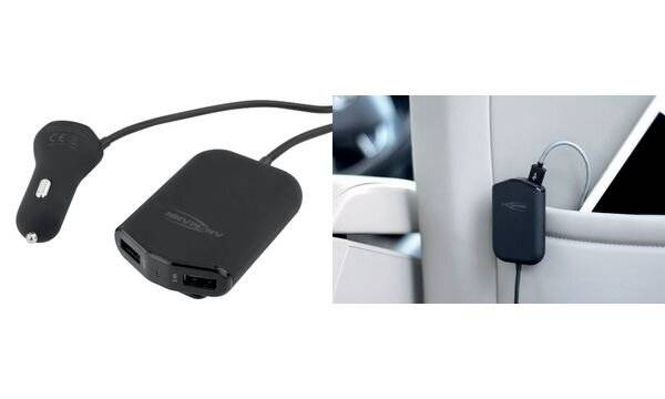 Ansmann In-Car USB charger USB Black Car, HGV-10