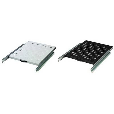Digitus DN-19 TRAY-2-1000SW 19 inch Server rack cabinet shelf 1 U Retractable Suitable for (cabinet depths): 1000 mm Bla-7