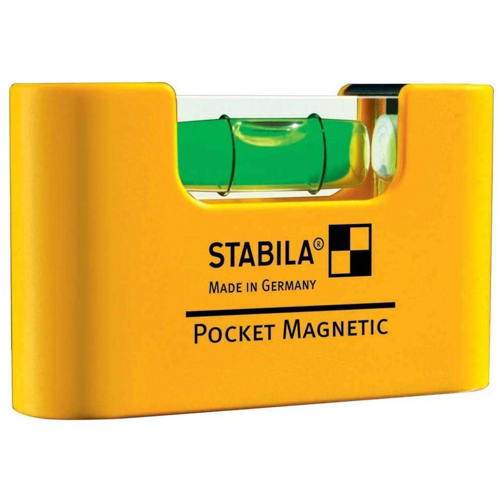 Stabila POCKET MAGNETIC 17774 Mini spirit level 7 cm 1 mm/m-1