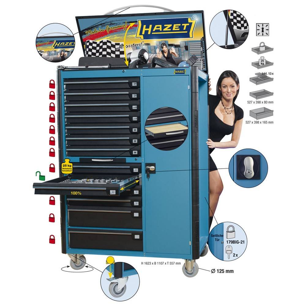 Hazet 179BIG-1 Workshop trolley-1