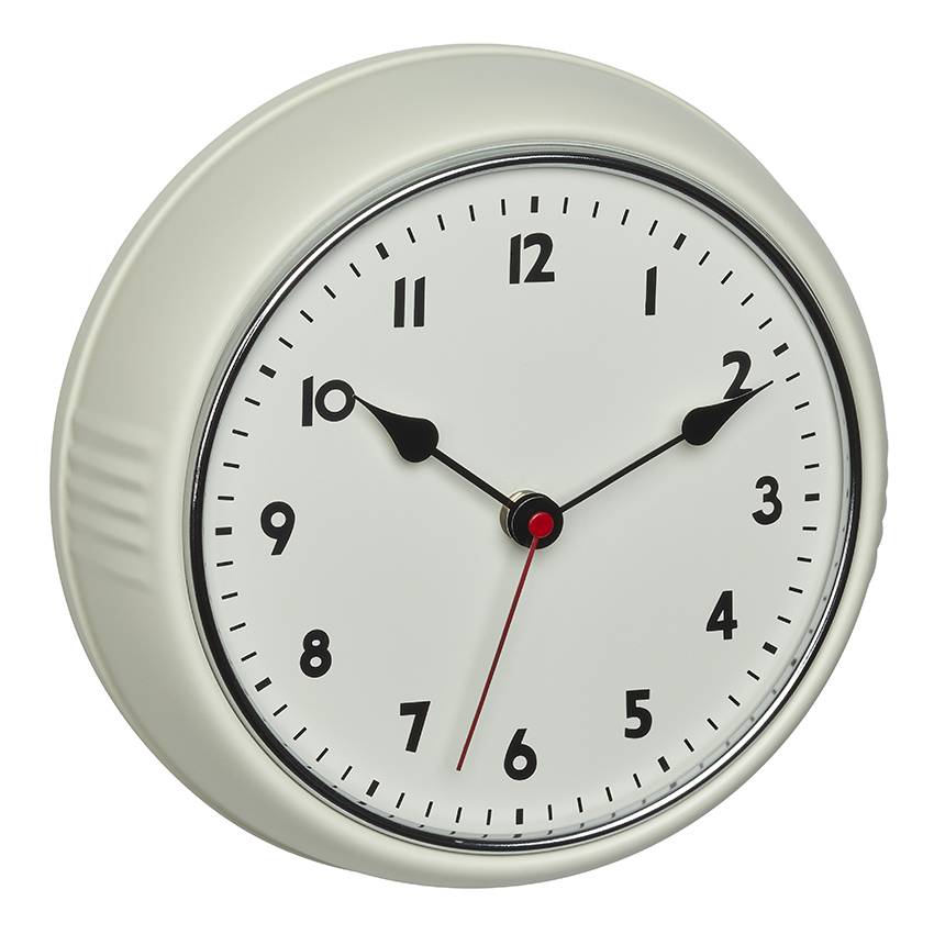 TFA Dostmann 60.3541.09 Radio Wall clock 240 mm x 68 mm x 240 mm Beige-1