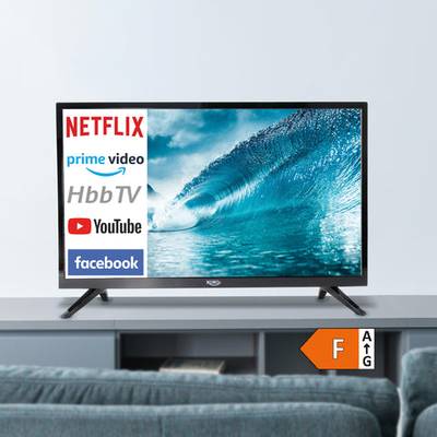 Xoro HTL 2477 smart LED TV 59.9 cm 23.6 inch EEC F (A - G) DVB-T2, DVB-C, DVB-S, HD ready, Smart TV, Wi-Fi, CI+ Black-2
