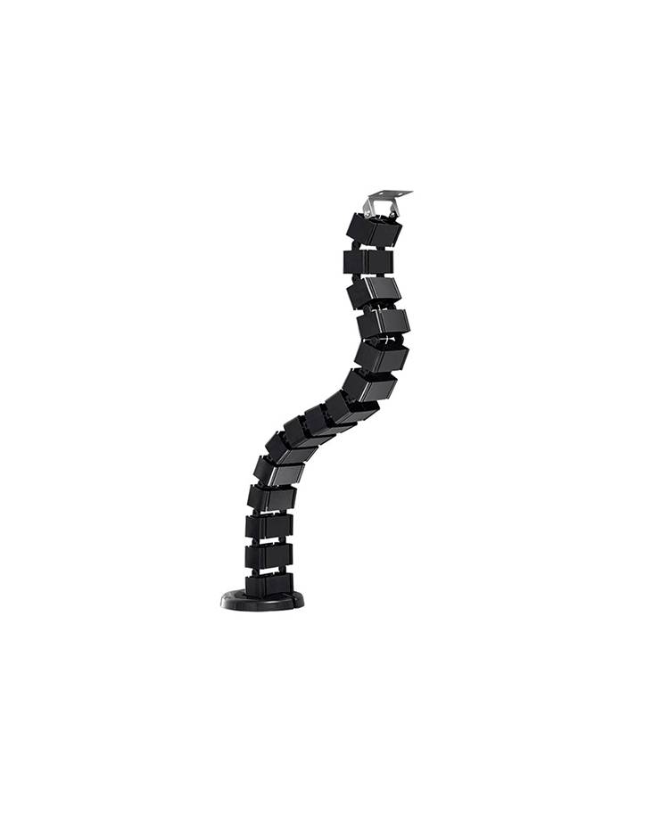 ICY BOX Cable feed-through Compatible with (series): Universal Black-4