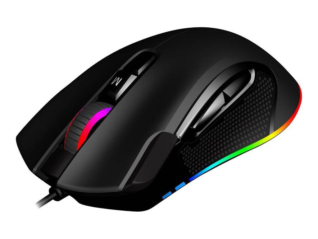 Viper PV551OUXK Gaming mouse USB Optical Black, RGB 8 Buttons 800 dpi, 1600 dpi, 2400 dpi, 3200 dpi, 6200 dpi Backlit-1