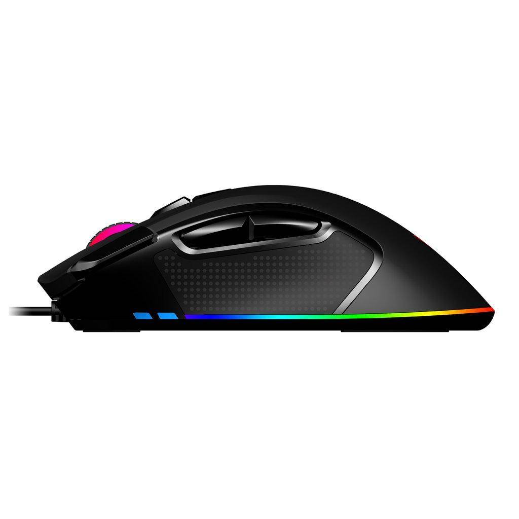 Viper PV551OUXK Gaming mouse USB Optical Black, RGB 8 Buttons 800 dpi, 1600 dpi, 2400 dpi, 3200 dpi, 6200 dpi Backlit-3