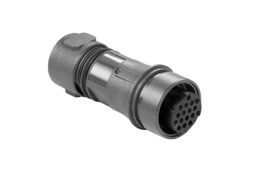 Bulgin PXP6011/08P/CR/0709 DIN connector Plug, straight Total number of pins: 8 Series (round connectors): Buccaneer 600-0