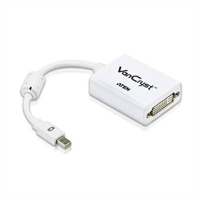 ATEN VC960 DisplayPort / DVI Adapter [1x Mini DisplayPort plug - 1x DVI socket 29-pin] Grey  20.00 cm