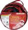 Jump leads in red bag, 16 mm² cross-section, suitable for petrol engines up to 2500 cc. With short-circuit protection.